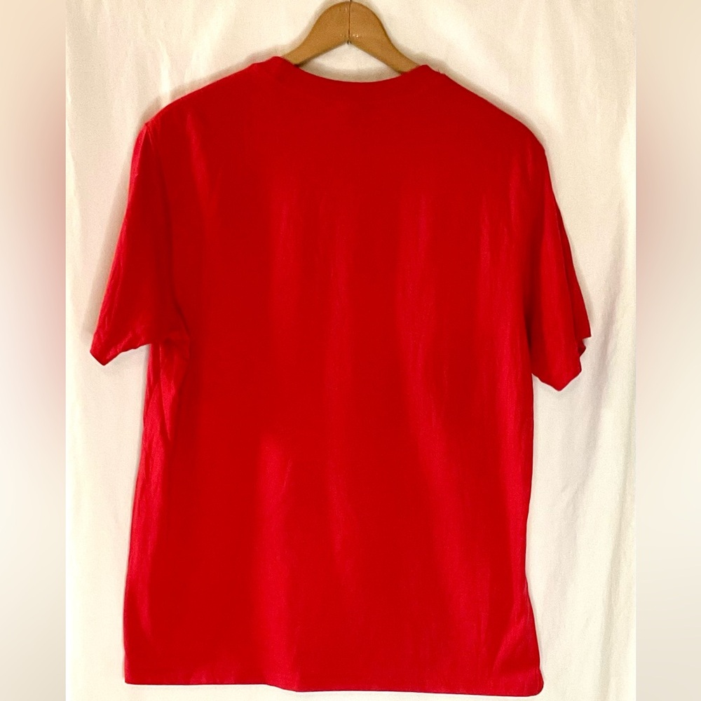💕host pick💕 NFL San Francisco 49ers Red T-Shirt with Logo Tag - Picture 2 of 7